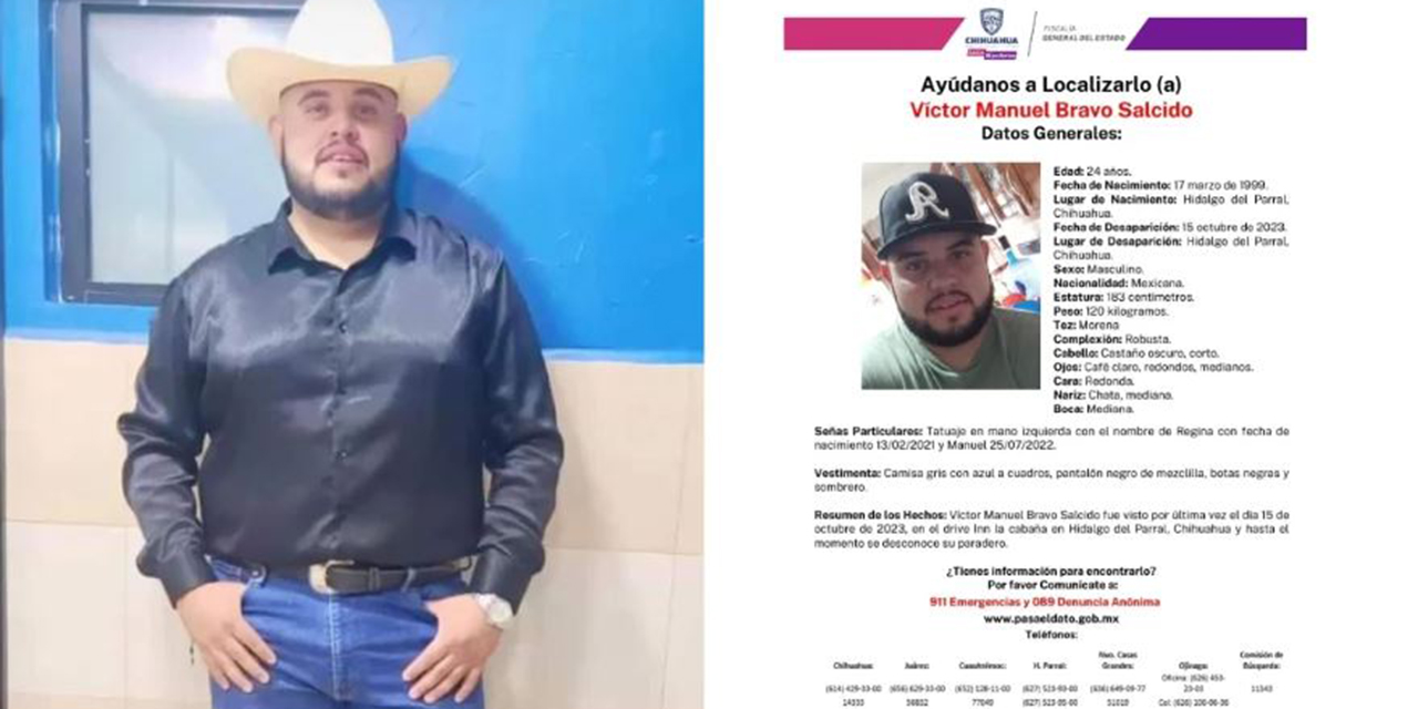 Secuestran a cantante Víctor Bravo durante presentación en Parral, Chihuahua | El Imparcial de Oaxaca