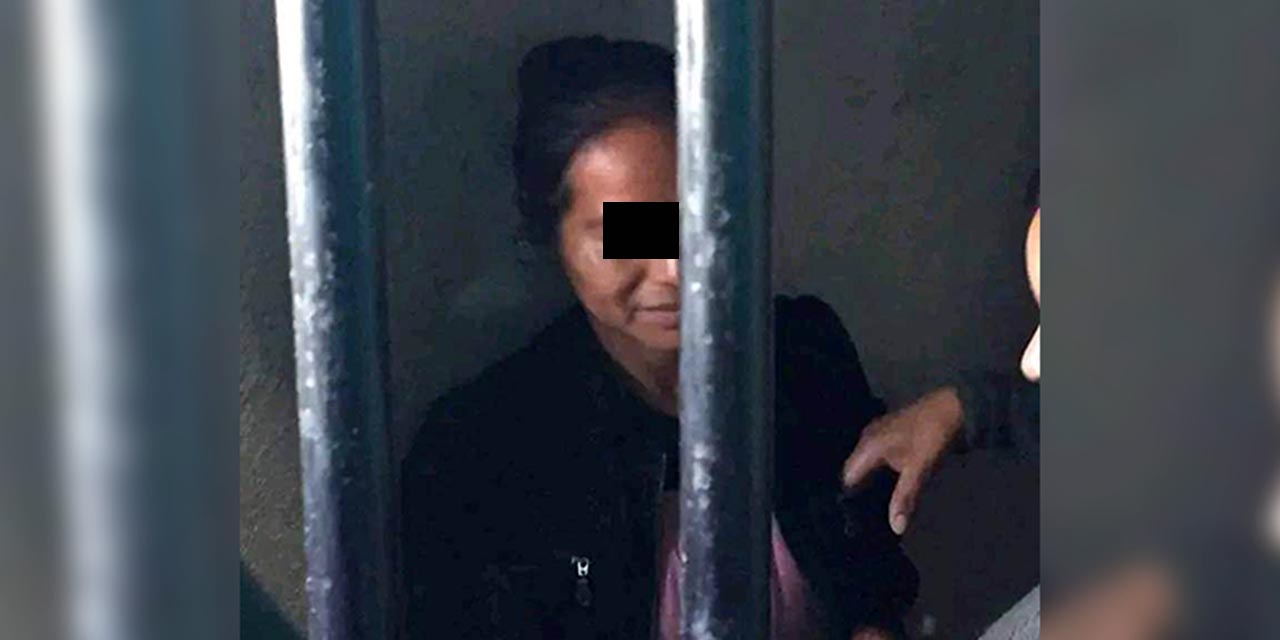 Concepción G. fue detenida entre gritos de: “¡A la cárcel, a la cárcel!”.