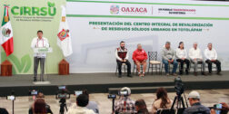 Foto: Luis Alberto Cruz // El gobernador Salomón Jara Cruz, anunció que el municipio de San Pedro Totolápam será la nueva sede del Centro Integral de Revalorización de Residuos Sólidos Urbanos.