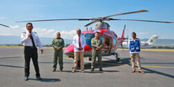 Foto: Adrián Gaytán // Emplean aeronaves para traslados médicos y en combates a incendios forestales.