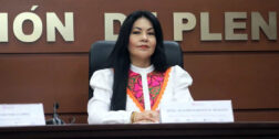 Foto: TEEO // Elizabeth Bautista Velasco, presidenta del TEEO.