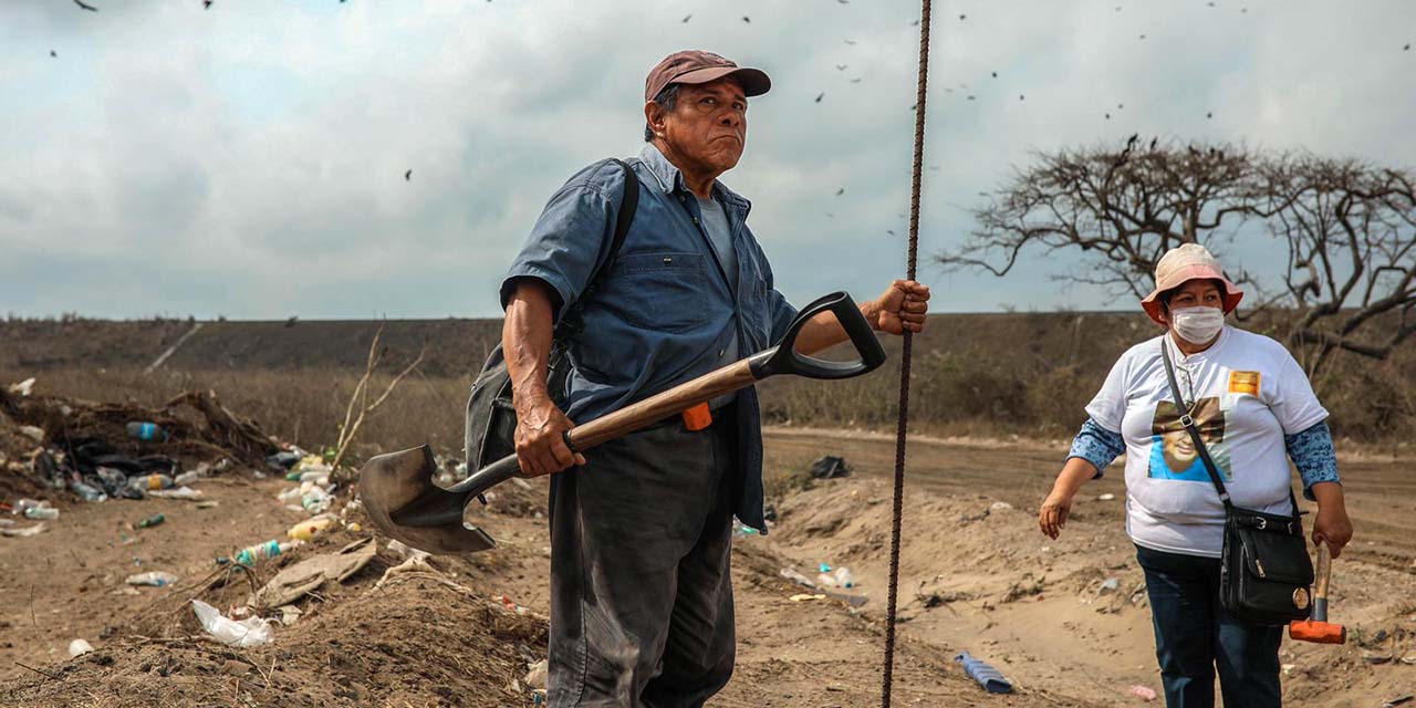 Foto: Félix Márquez // En Colinas de Santa Fe, cerca del puerto de Veracruz, se han hallado más de 150 fosas.