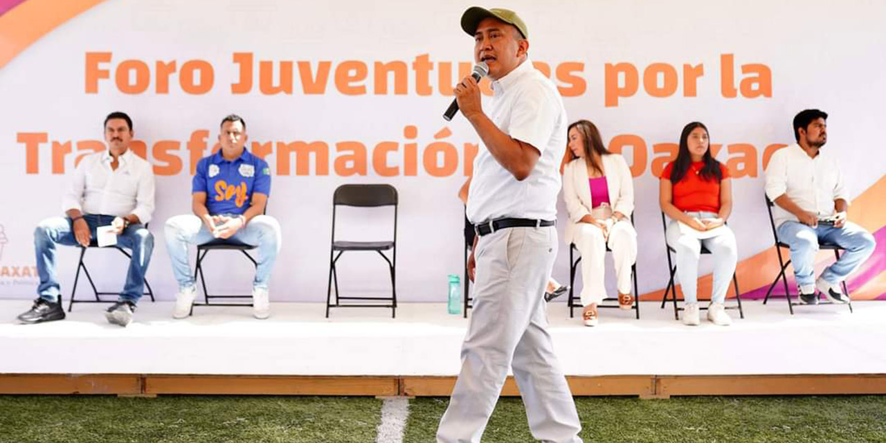 Pide Nino Morales a jóvenes transformar Oaxaca con participación social | El Imparcial de Oaxaca