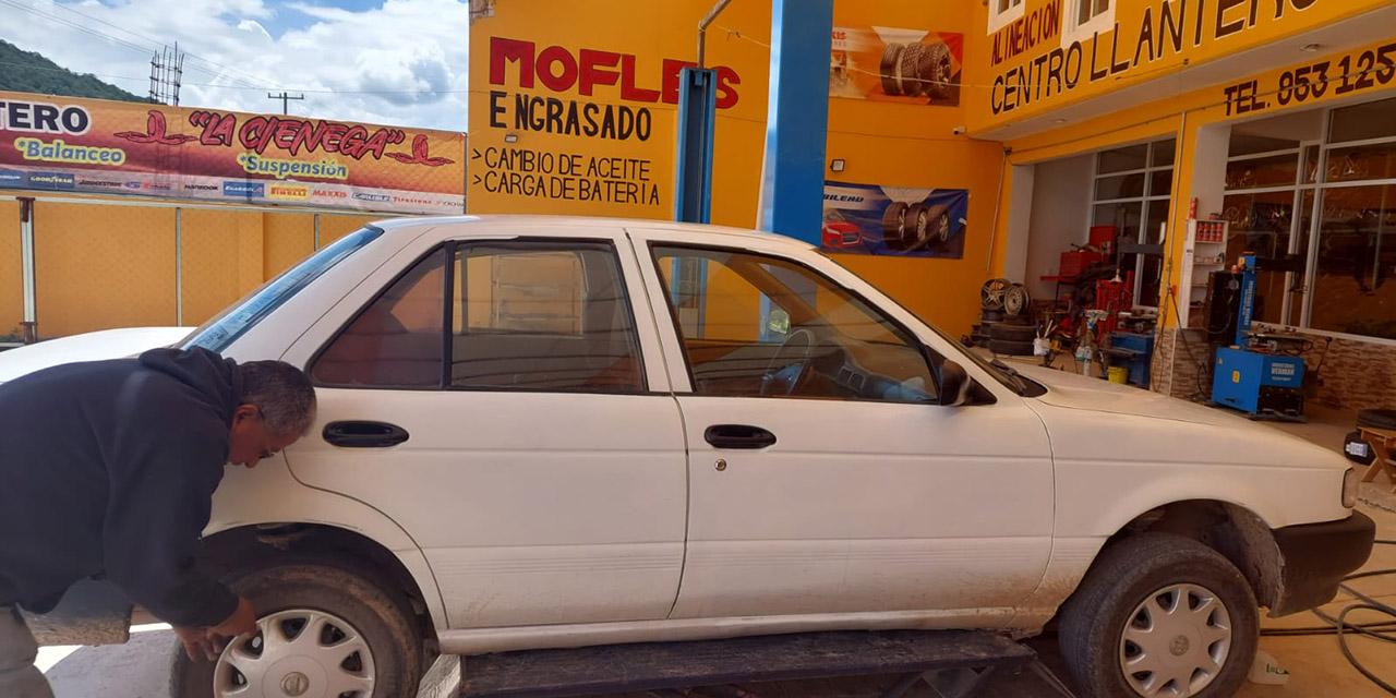 Roban auto en Huajuapan