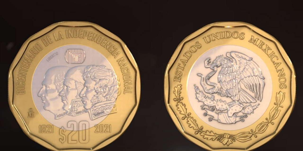 Moneda de 20 pesos conmemorativa alcanza valor de 3 millones en plataforma de venta online | El Imparcial de Oaxaca