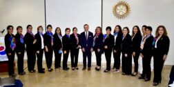 Fotos: Rubén Morales // Salvador Rizzo Tavares, director 2024-2026 de Rotary Internacional, se reunió con los rotarios de Oaxaca.