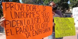 Foto: Archivo El Imparcial // Los proveedores ya habían realizado protestas en el zócalo capitalino.