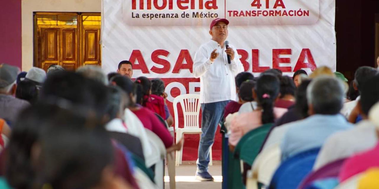 Caminar organizados propone Nino Morales a pueblos de la Sierra Sur | El Imparcial de Oaxaca