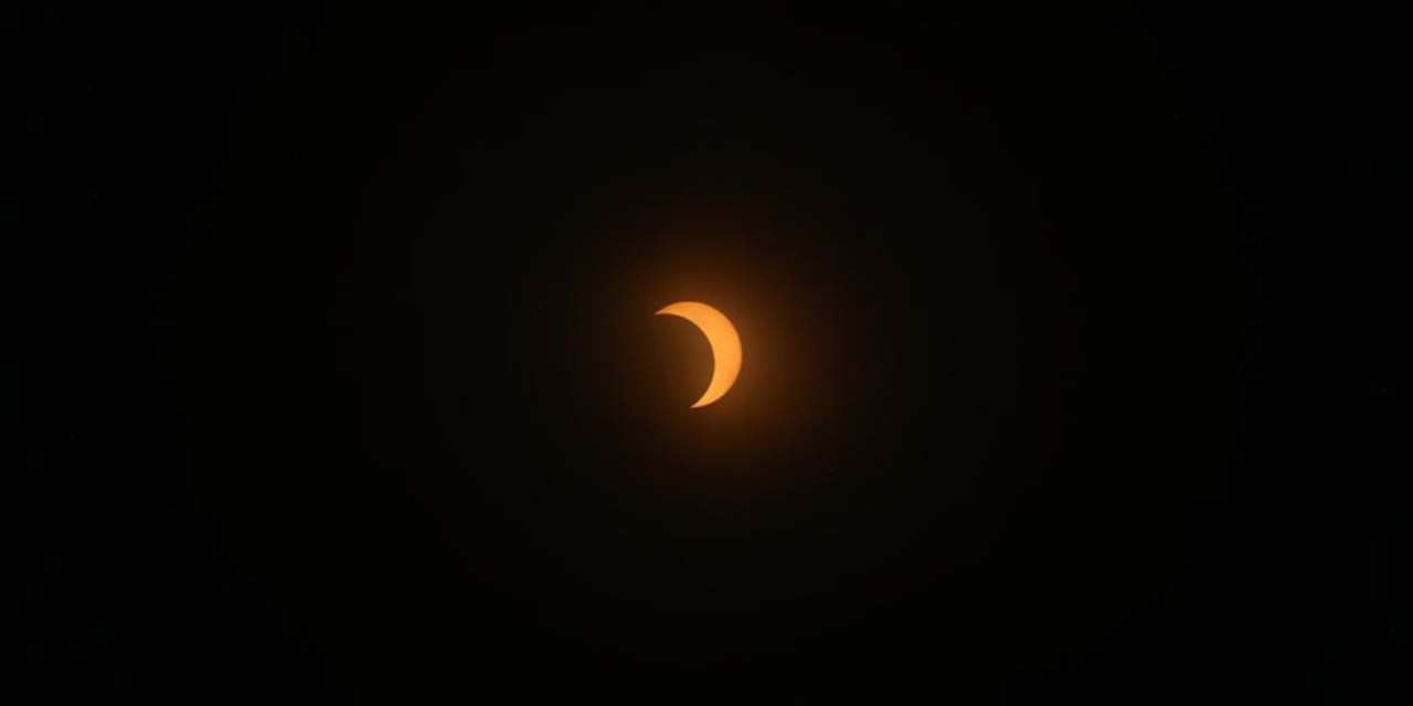 Fiesta astronómica por el eclipse solar
