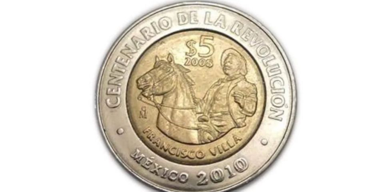 Moneda conmemorativa del Centenario con Francisco Villa alcanza valor de 4 millones de pesos | El Imparcial de Oaxaca