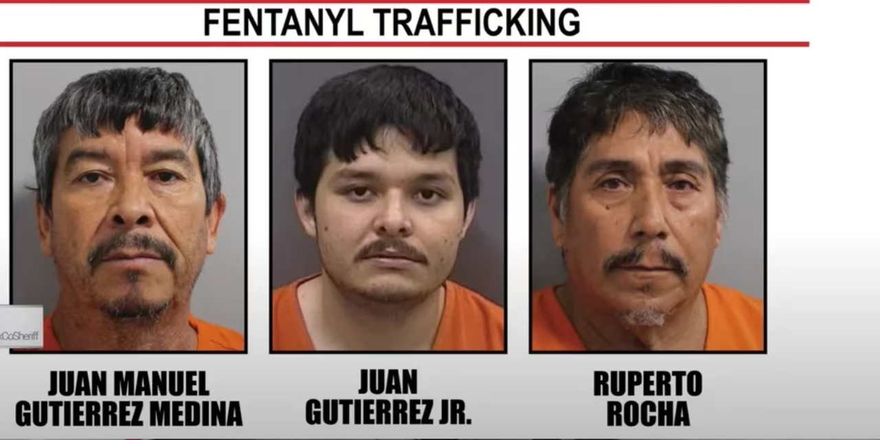 Tres mexicanos detenidos con fentanilo del Cártel de Sinaloa en EEUU