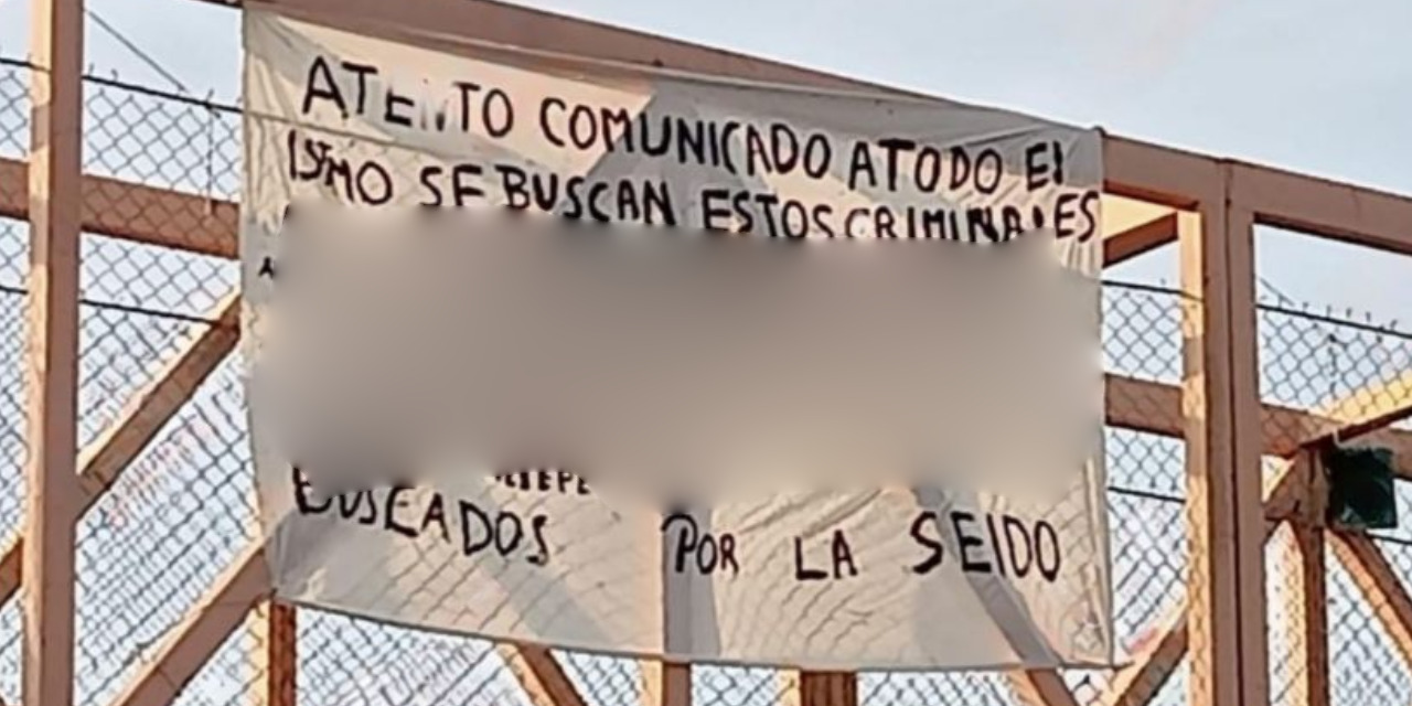Aparece narcomanta en puente de Tehuantepec; causa alarma | El Imparcial de Oaxaca