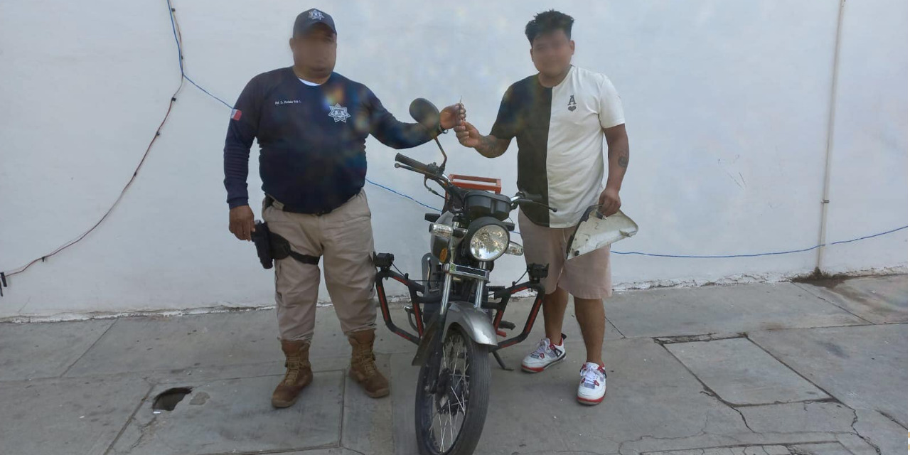 Recuperan motocicleta robada de pizzería en Juchitán | El Imparcial de Oaxaca