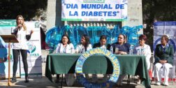 Foto: Luis Alberto Cruz // Con la Feria de la Salud, conmemoran el Día Mundial de la Diabetes.