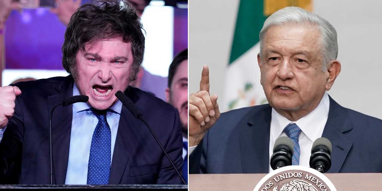 ¡Hay tiro, hay tiro! López Obrador vs Milei: ¿Qué dijo el presidente electo de Argentina sobre los seguidores de AMLO? | El Imparcial de Oaxaca
