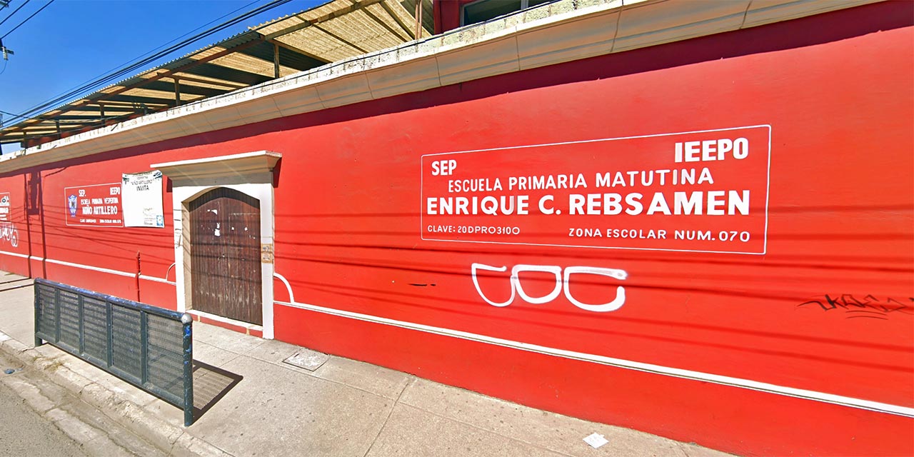 Foto: Google Maps // Escuela primaria “Enrique C. Rébsamen”, donde ocurrió la presunta agresión