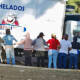 Normalistas vandalizan camiones en Cacahuatepec