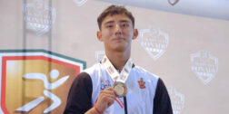 Edgar Pinacho Cornejo, fue electo como mejor deportista.