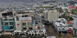 Foto: internet // Otis impactó a Acapulco con rachas de viento de hasta 330 kilómetros por hora.
