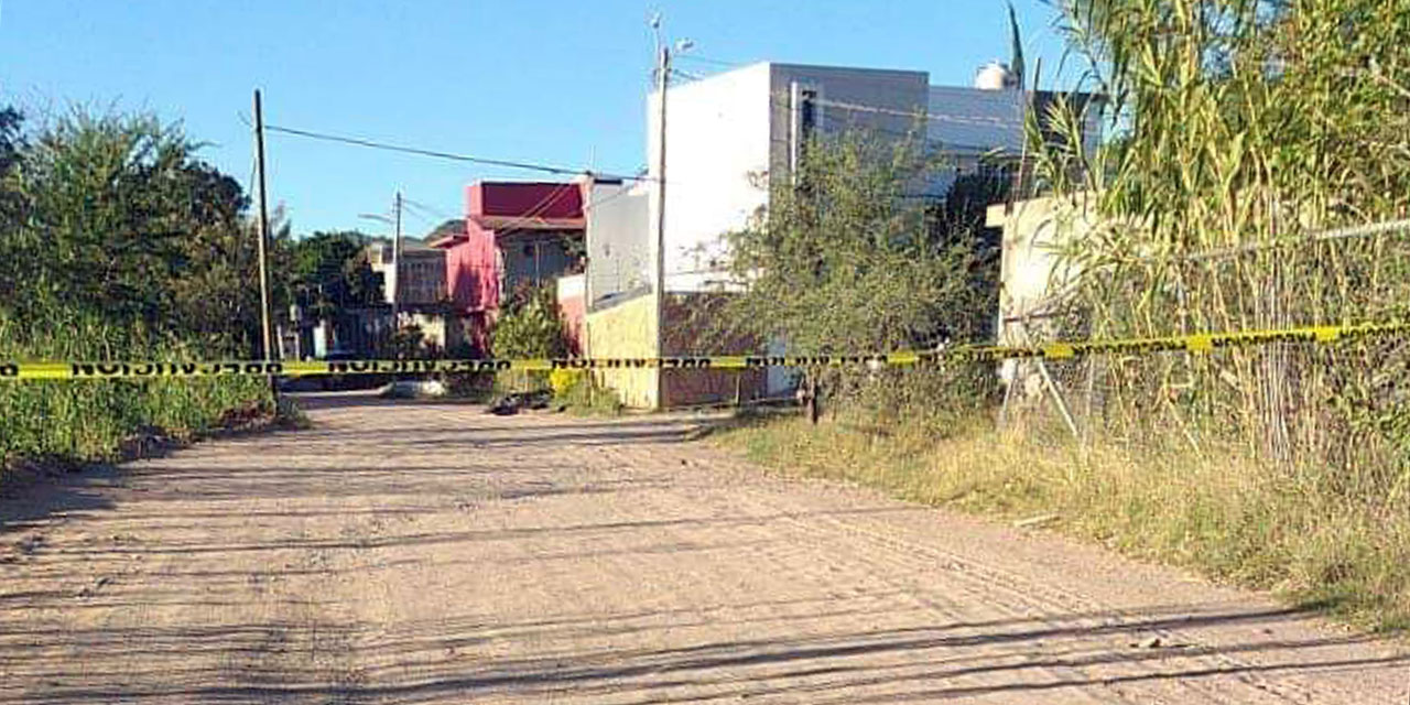 La agresión armada ocurrió en calles de la colonia Santa Cruz.