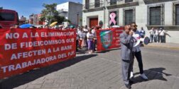 Foto: Archivo El Imparcial // Con anterioridad, trabajadores del Poder Judicial han salido a las calles para defender sus derechos laborales.
