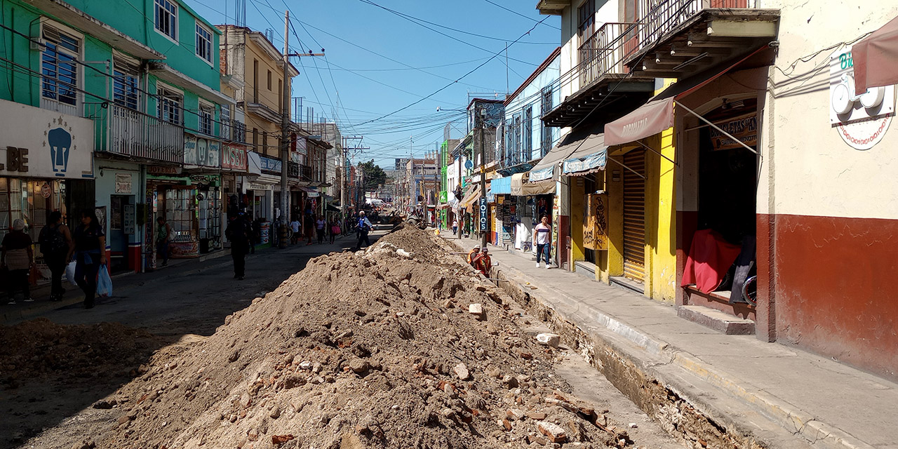 Por obras en Las Casas reubican a comerciantes | El Imparcial de Oaxaca