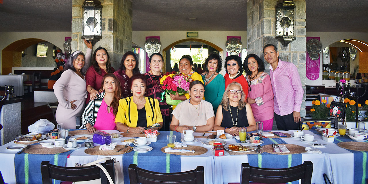 Marcelle Zanabria pasó un ameno momento por el día de su cumpleaños.