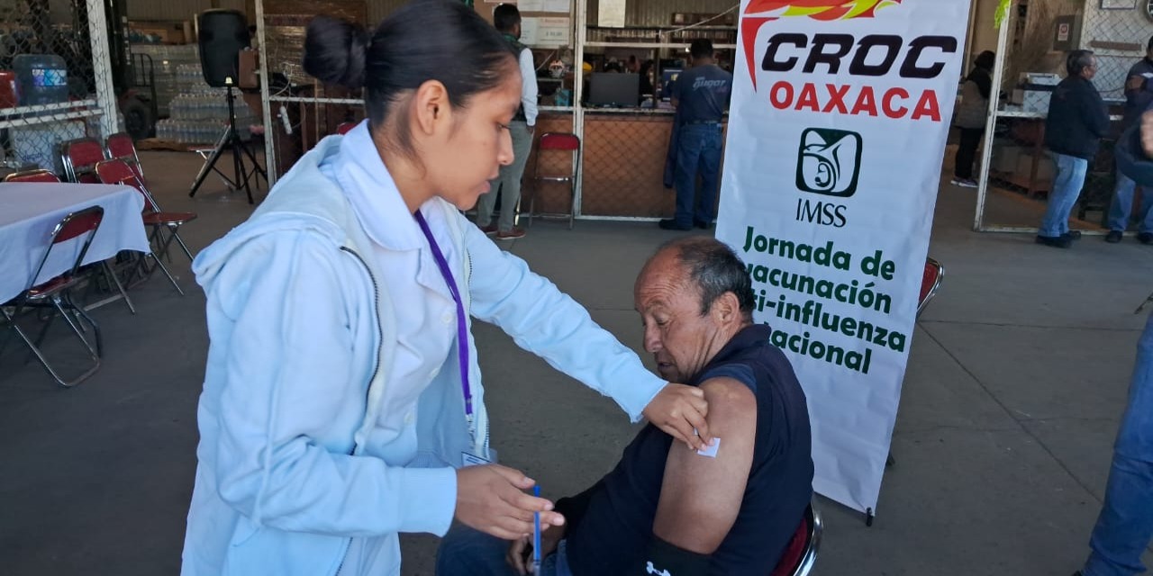 Realiza IMSS Oaxaca Jornada de Vacunación anti-Influenza en empresas oaxaqueñas | El Imparcial de Oaxaca