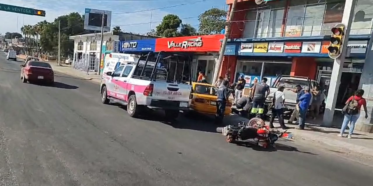 Fuerte choque deja dos personas heridas en Salina Cruz | El Imparcial de Oaxaca