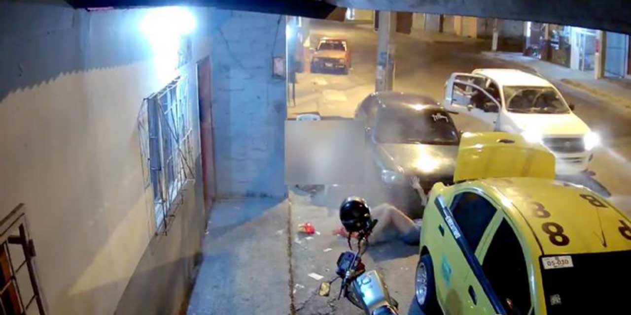 Video: Balean a familia mientras tomaban cervezas en la calle | El Imparcial de Oaxaca