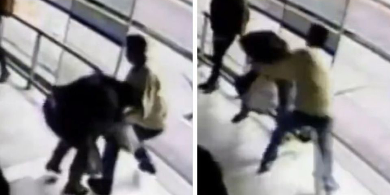 VIDEO: Ladrón es arrollado por autobús después de que asaltara a mujer