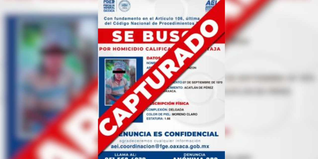 Atrapan a expolicía prófugo por homicidio de adolescente | El Imparcial de Oaxaca
