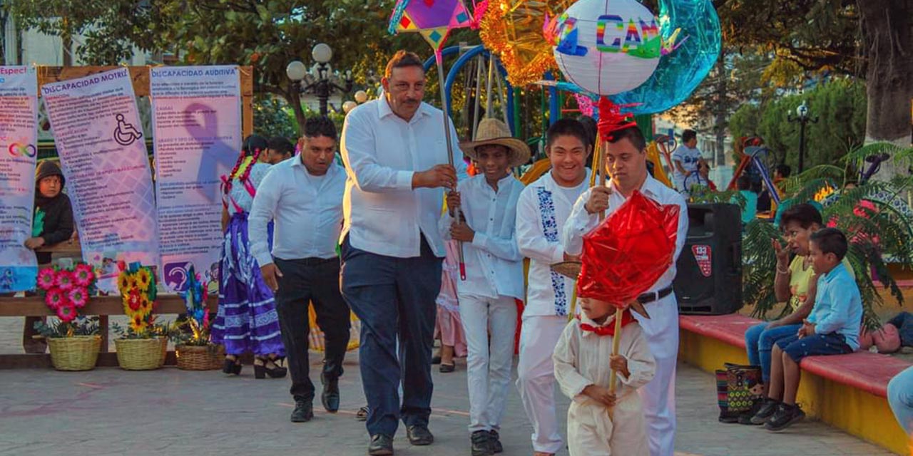 En Teotitlán celebran el Día Internacional de las Personas con Discapacidad.