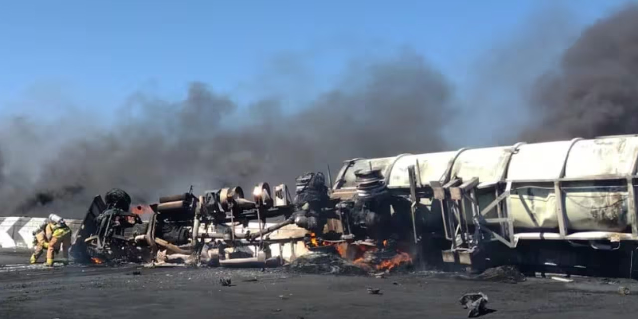 Tras explosión de pipa cierran Autopista Puebla-Orizaba | El Imparcial de Oaxaca