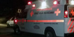 El afectado fue atendido por personal de la Cruz Roja.