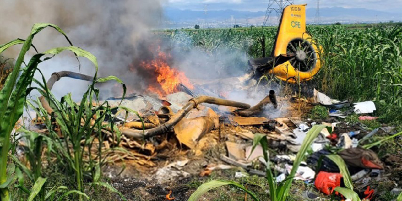 Cae aeronave de CFE en Cuautla | El Imparcial de Oaxaca
