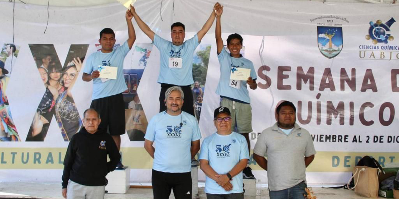 Con carrera atlética comunidad química de la UABJO celebra su día | El Imparcial de Oaxaca