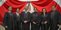 Foto: cortesía // Nuevos integrantes del Pleno del Tribunal Superior de Justicia.