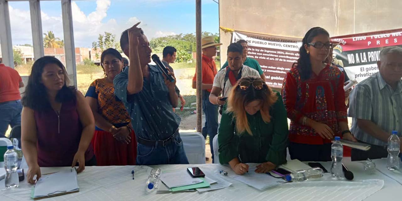 Organizan núcleos agrarios para defender sus tierras | El Imparcial de Oaxaca