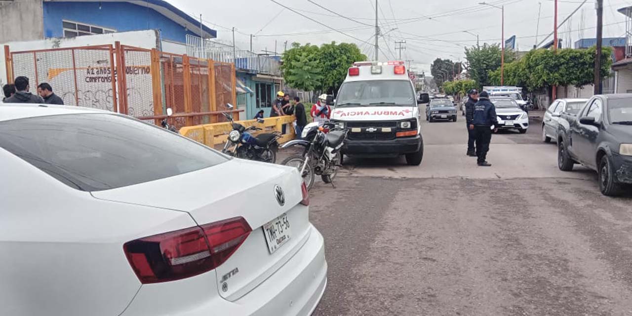 Una persona resultó lesionada en el accidente.