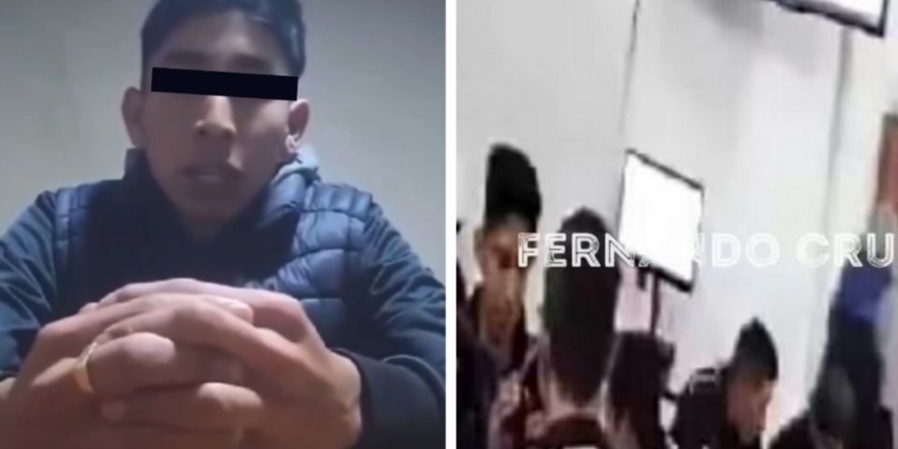 Oscar “N”, el joven detenido por quemar a su compañero en Texcoco realiza polémicas declaraciones | El Imparcial de Oaxaca