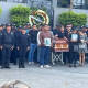 Homenaje y último adiós a policía asesinado en Salina Cruz