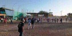Batalla campal en final de béisbol en Huajuapan.
