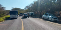 El accidente ocurrió sobre la carretera 200, a la altura de la comunidad Tahueca.