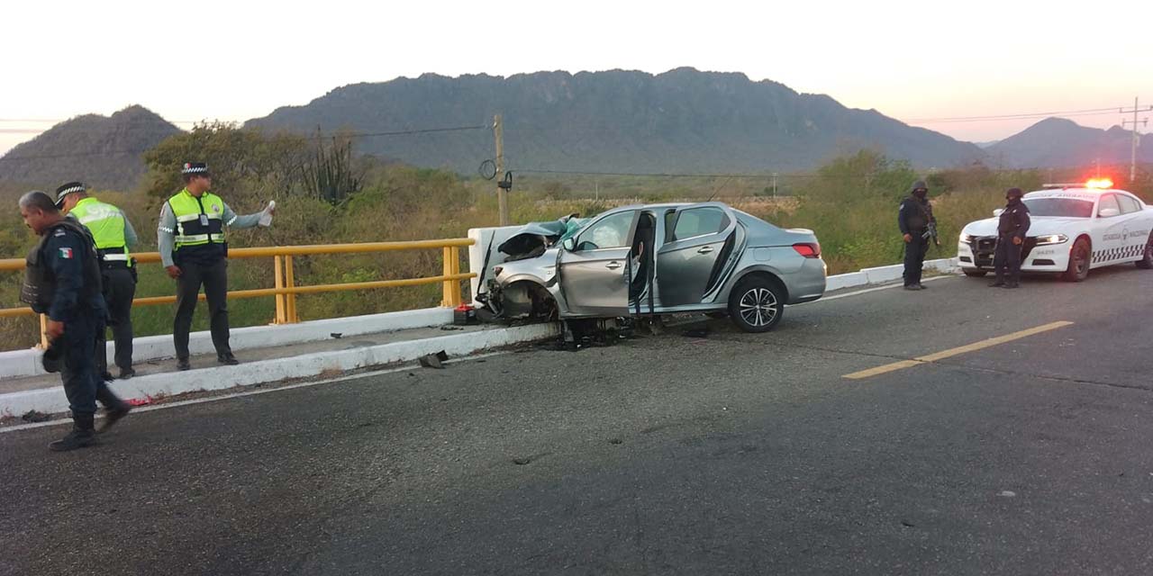El accidente tuvo lugar en el tramo Jalapa del Marqués-Tehuantepec.