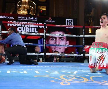 Gatito Curiel se impuso a Special One Nontshinga en pelea celebrada en noviembre pasado en Monte Carlo.