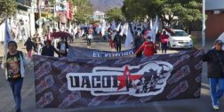 Foto: Luis Alberto Cruz // Integrantes de organizaciones sociales vuelven a marchar en la capital.