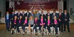 Fotos: Cortesía // La nueva mesa directiva del Colegio de la Contaduría de Oaxaca A.C.