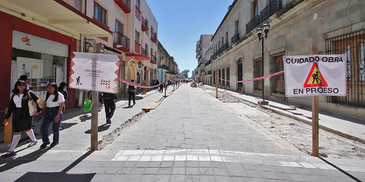 Foto: Adrián Gaytán // La zona donde proyectan realizar semi peatonal, sin cerrar la circulación vehicular.