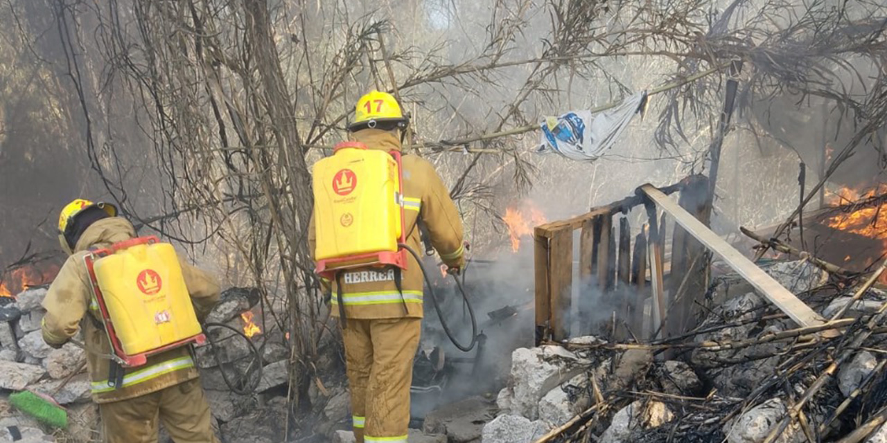 Controlan fuego  en Huajuapan